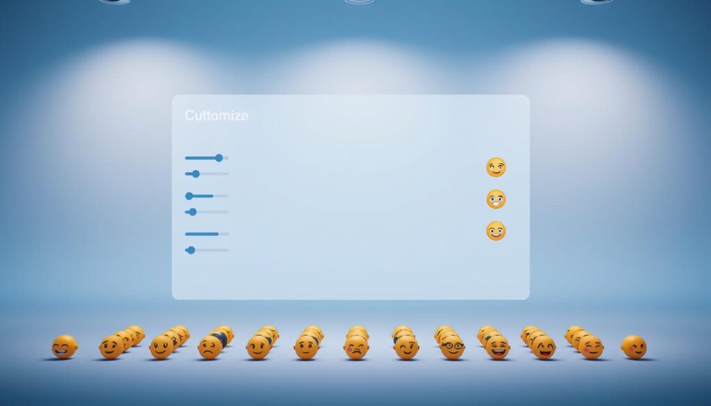 AI emoji generator interface AI emoji generator interface