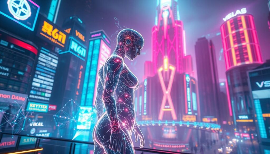 AI-generated interactive art AI-generated interactive art