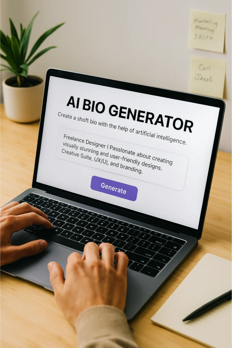 ai bio generator