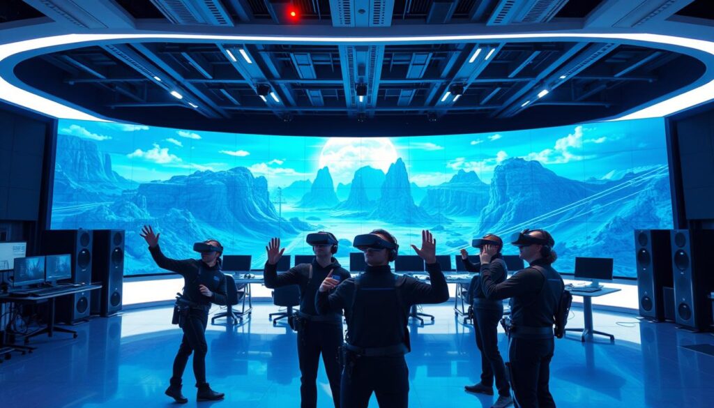virtual reality video production