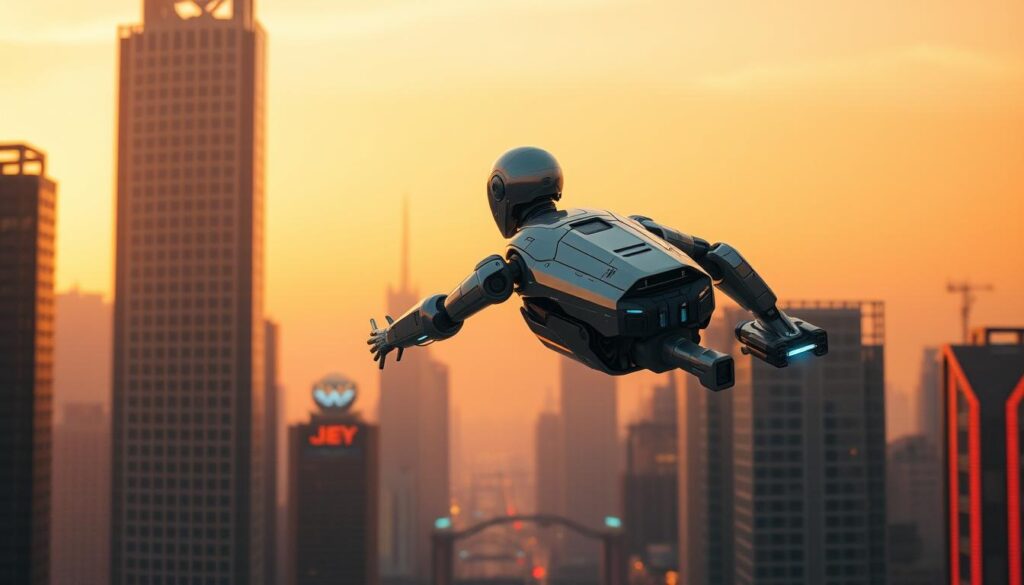 Unlucid AI flying effect