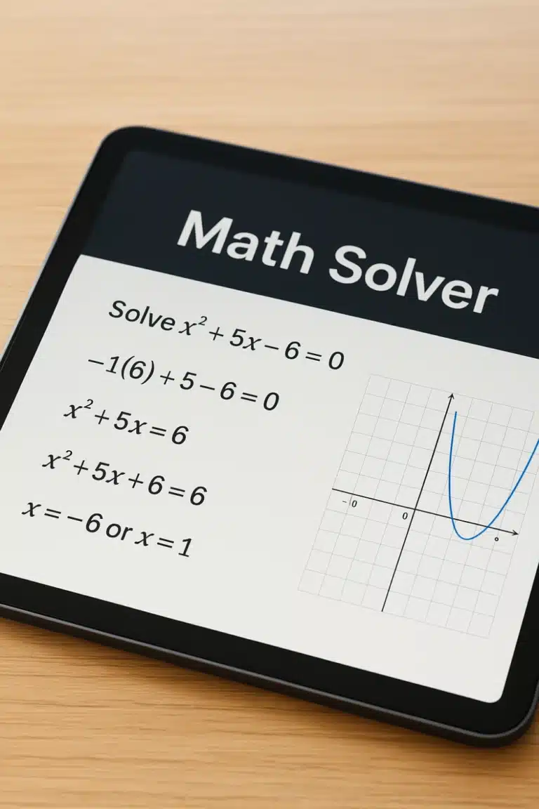 ai math solver